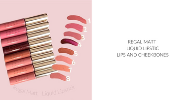 Regal Matt Liquid Lipstick - Xείλη και Zυγωματικά