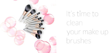 It's time to clean your make up brushes!