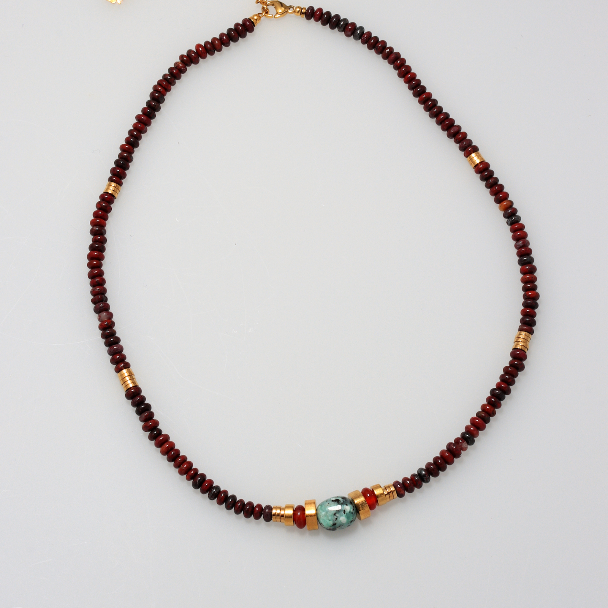 MAROCCO WITH STONE NECKLACE