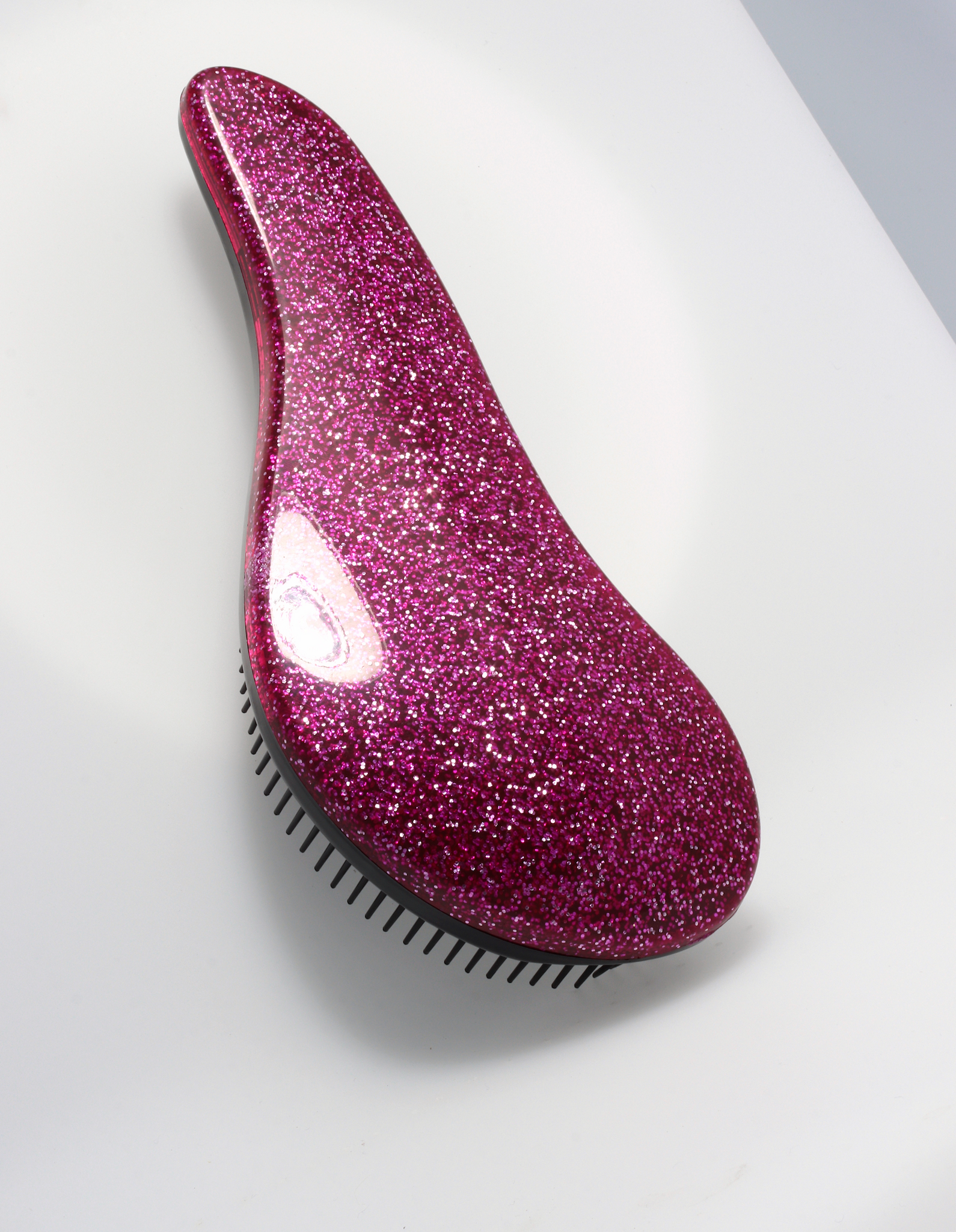 BRUSH FOR HAIR PURPLE WITH GLITTER
