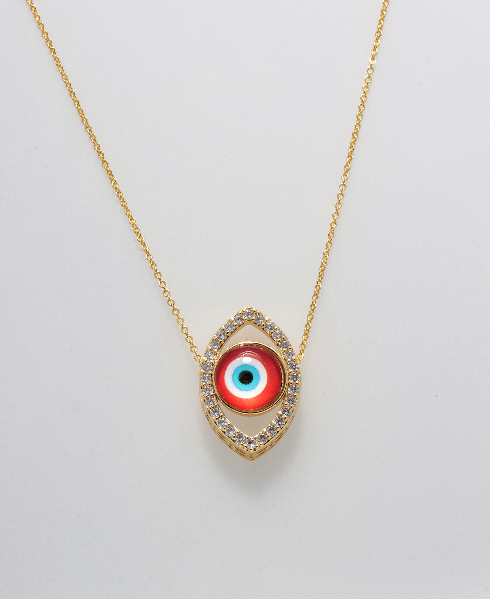 RED EYE NECKLACE