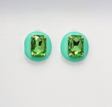 GREEN EARRINGS