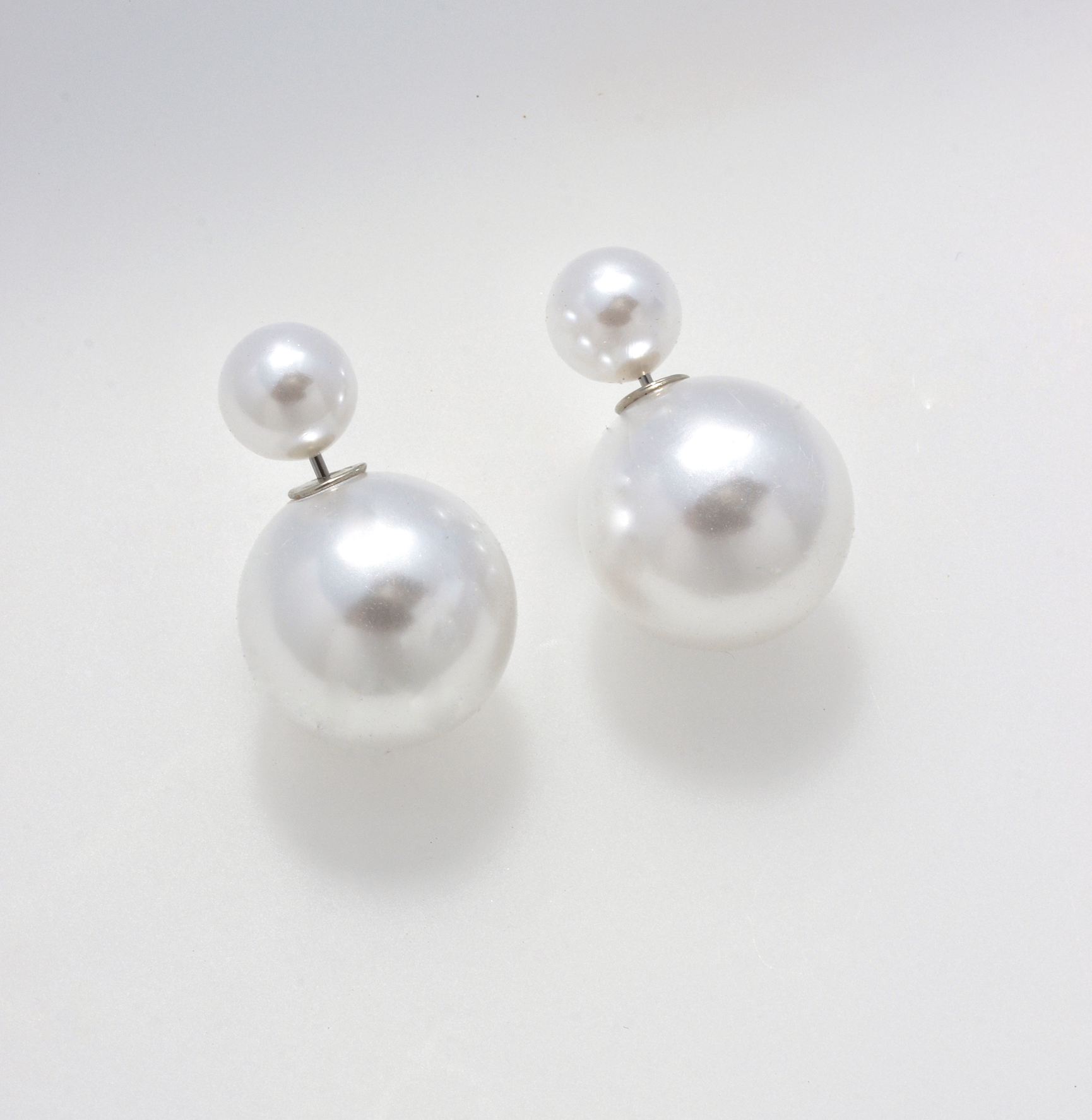 DOUBLE PEARL EARRINGS