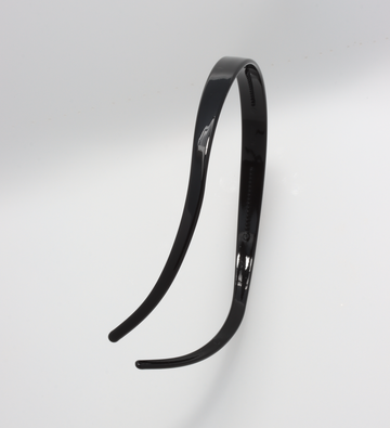 BLACK PLASTIC HEADBAND