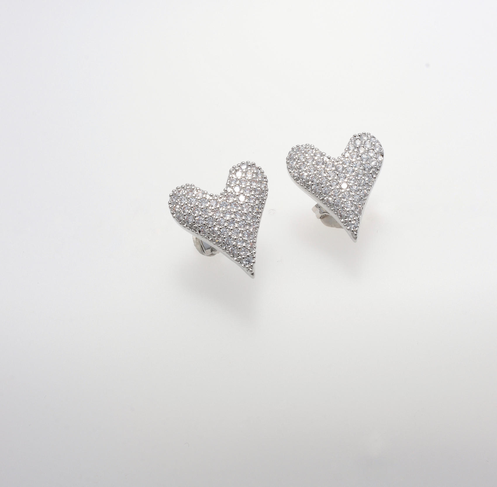 SILVER ZIRCONIA HEART