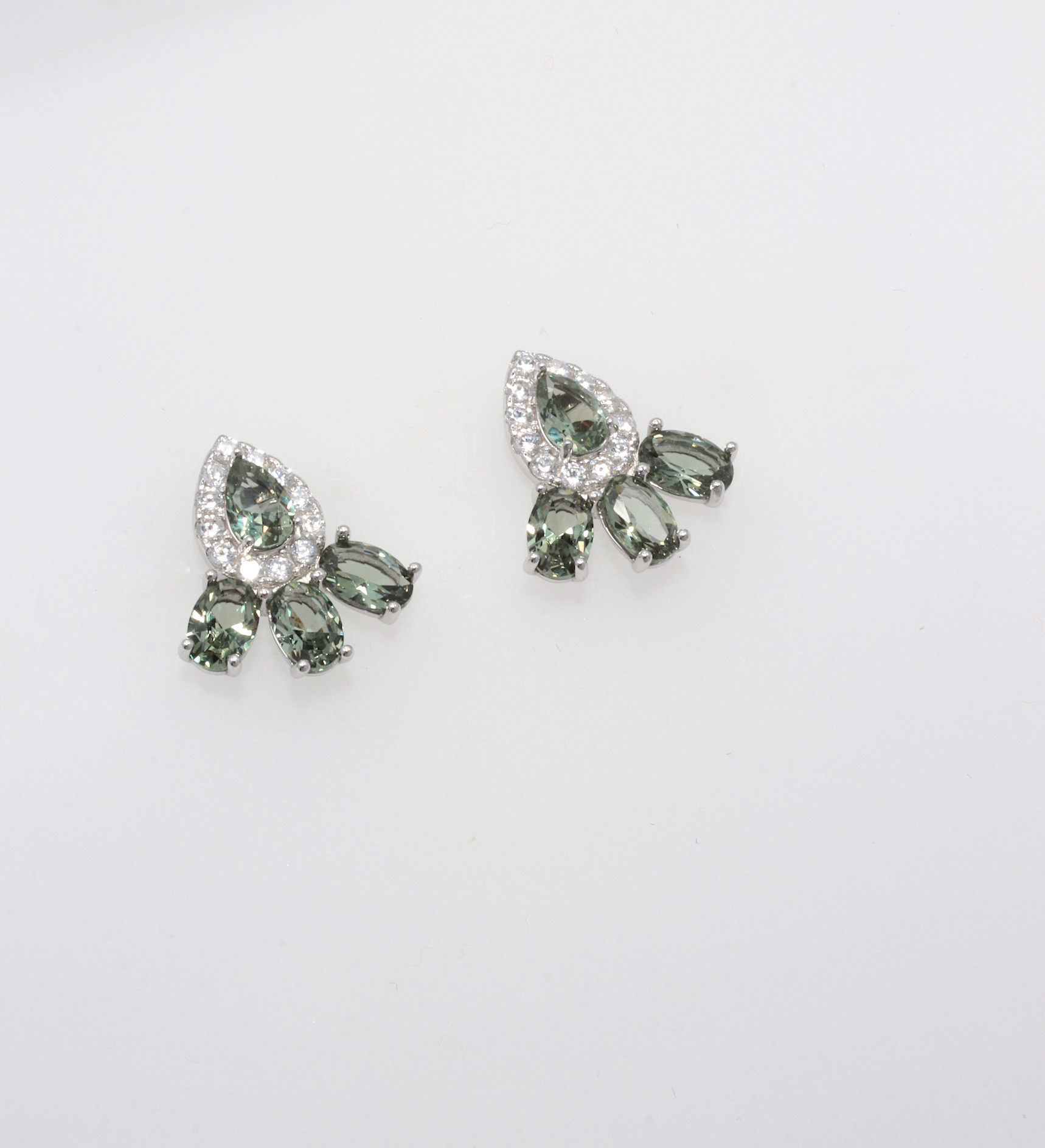 MARKIZ OLIVE 925 SILVER EARRINGS BY ANITA BRAND