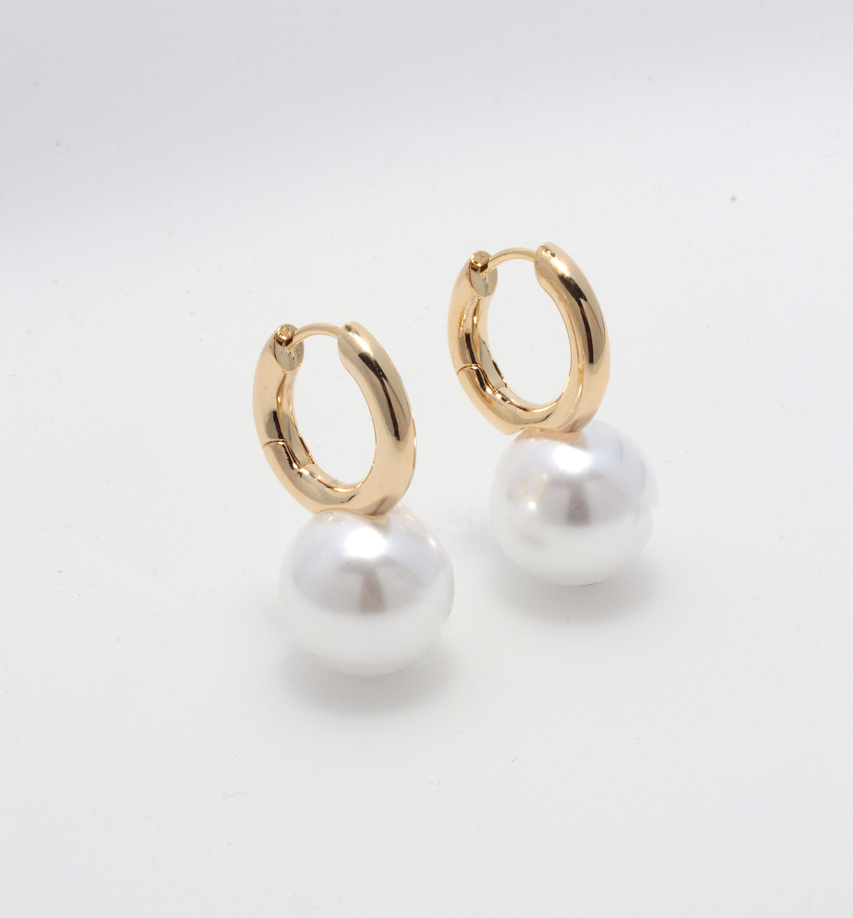 PERLA GOLD EARRINGS