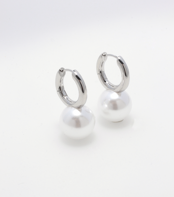 PERLA SILVER  EARRINGS