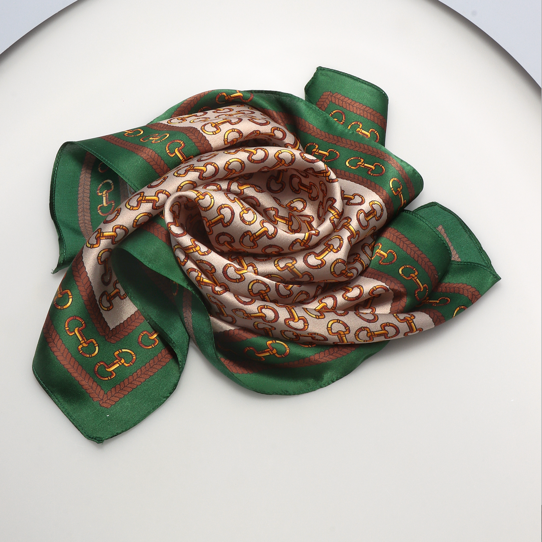 LUXURY 100% SILK SCARF FROM PARIS (no7)