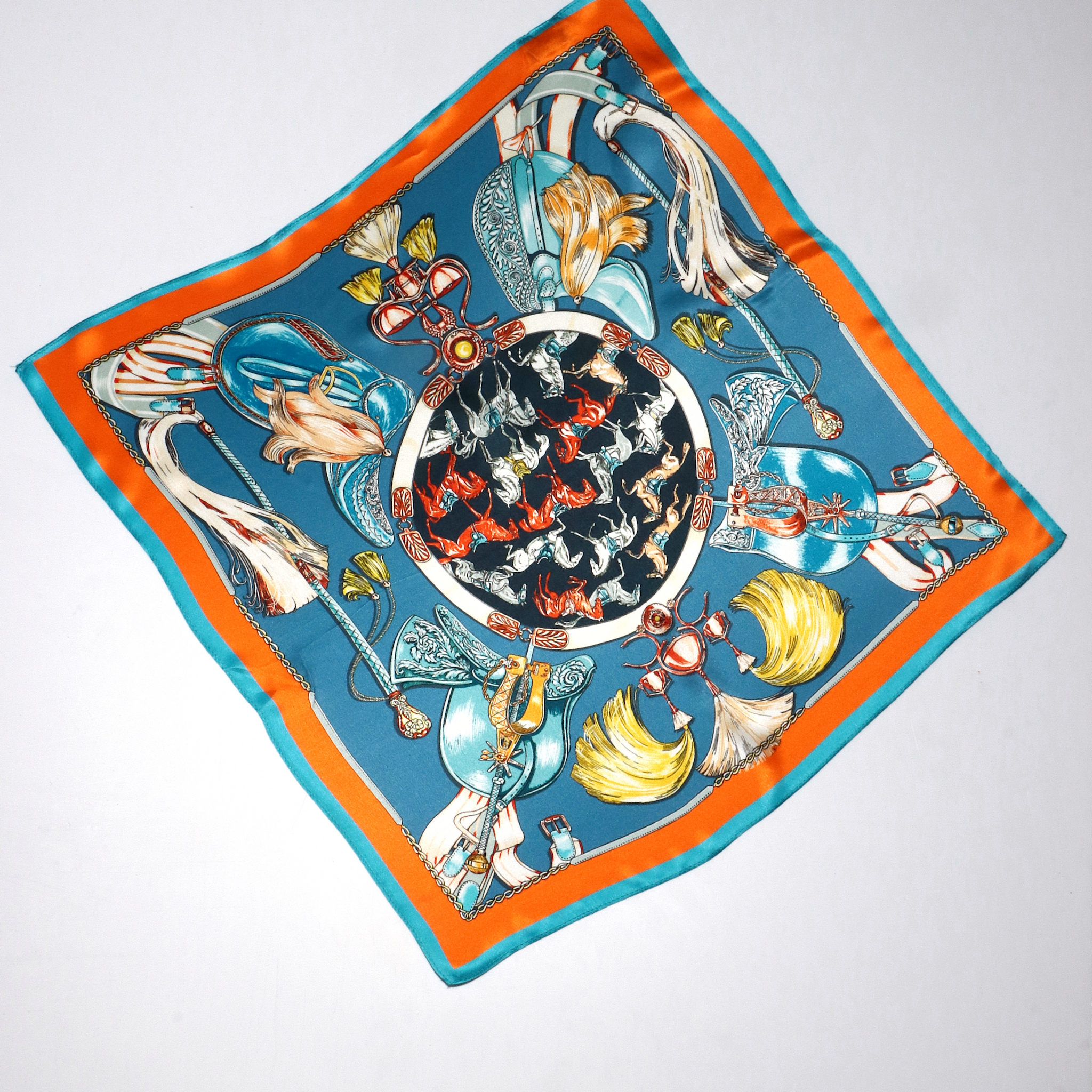 LUXURY 100% SILK SCARF FROM PARIS (no11)