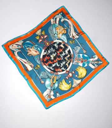 LUXURY 100% SILK SCARF FROM PARIS (no11)