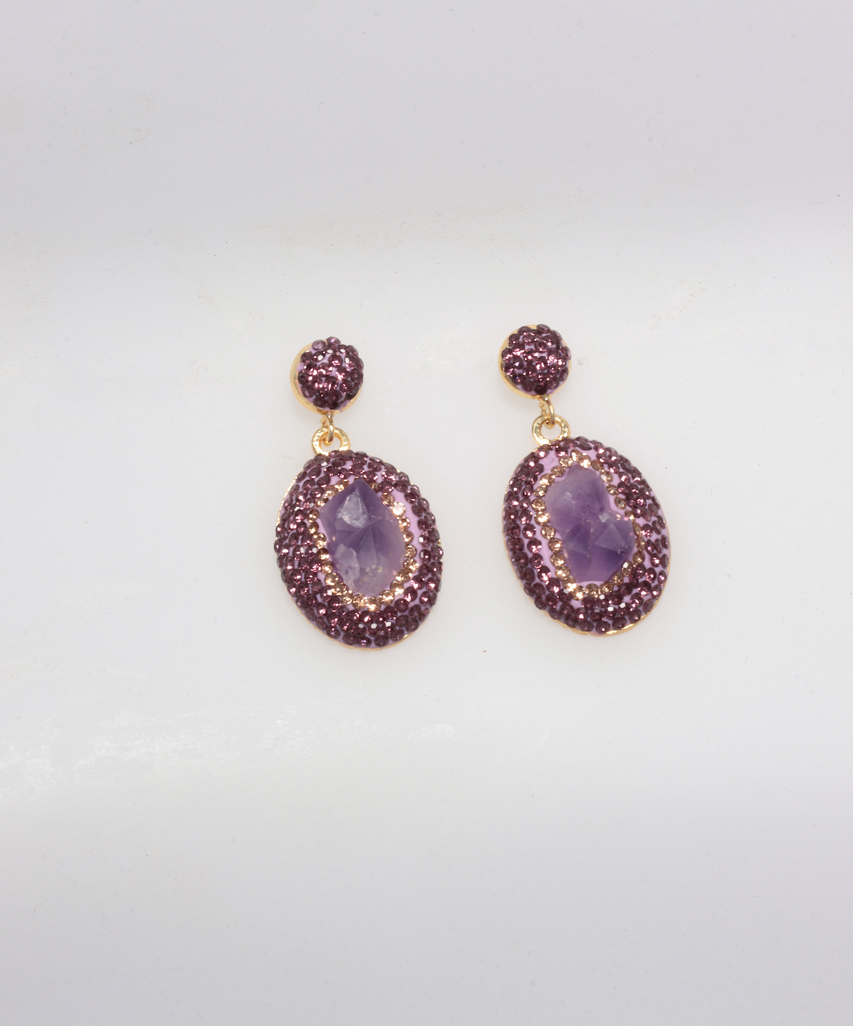 ELOISE PURPLE EARRINGS