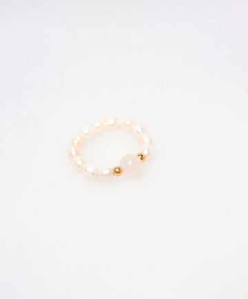 PEARL PINK RING