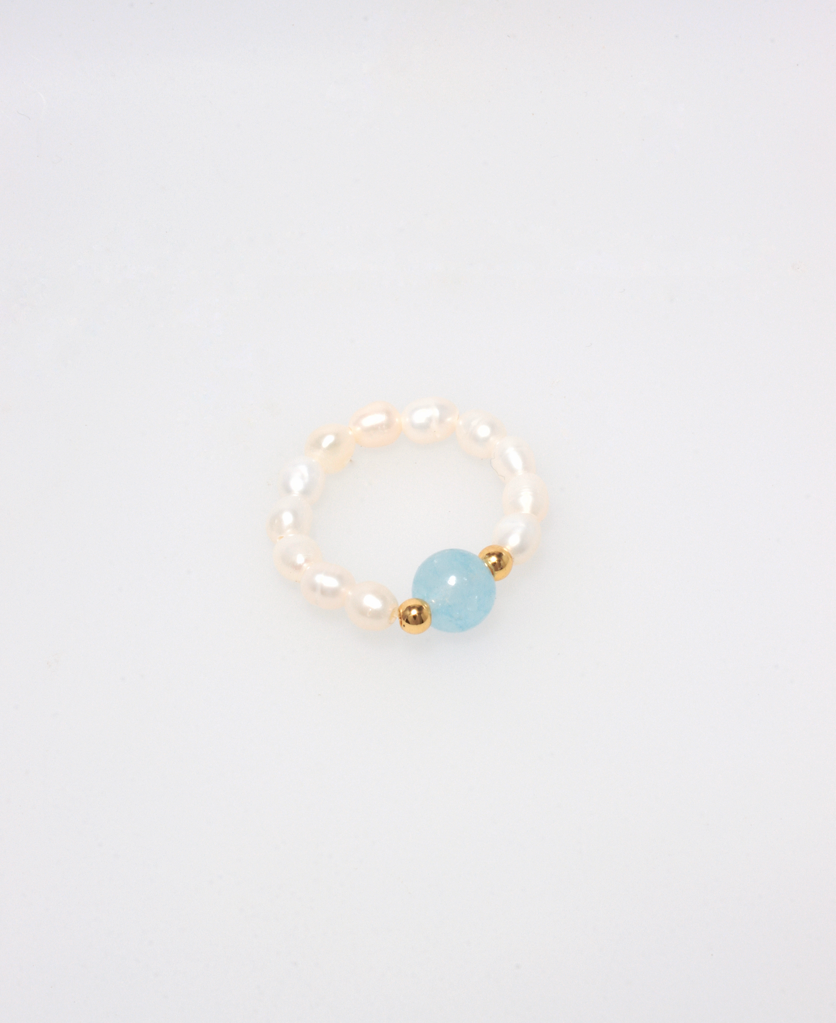 PEARL BLUE RING