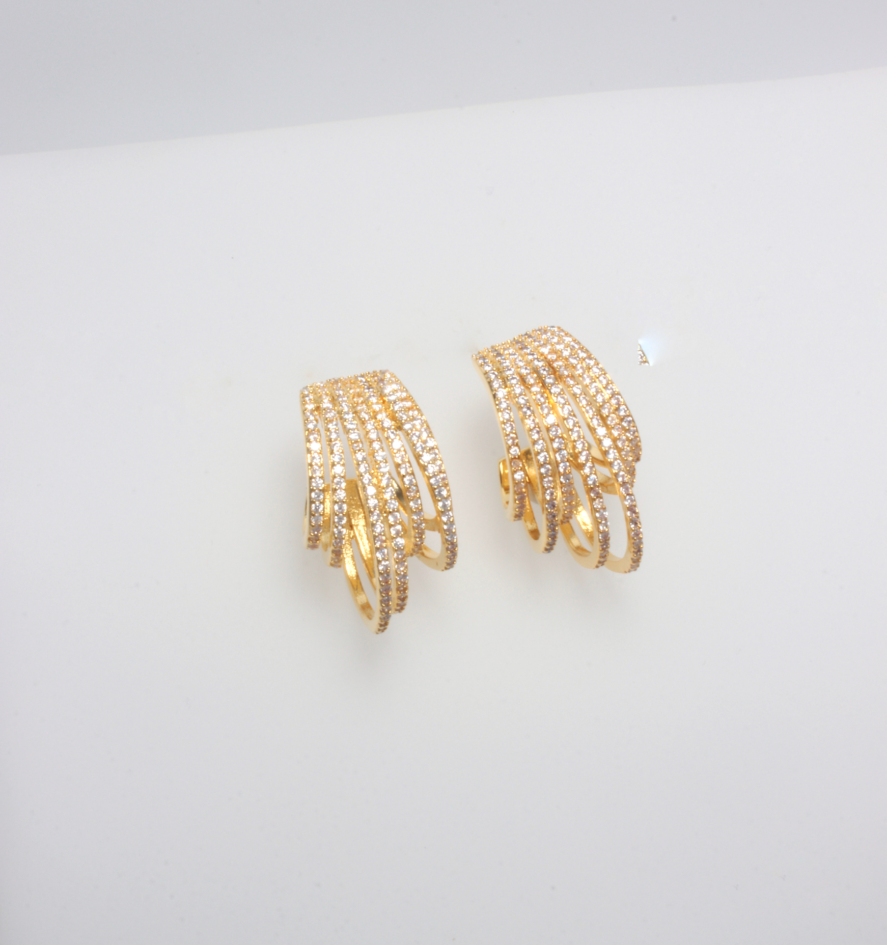 DAHLIA GOLD EARRINGS