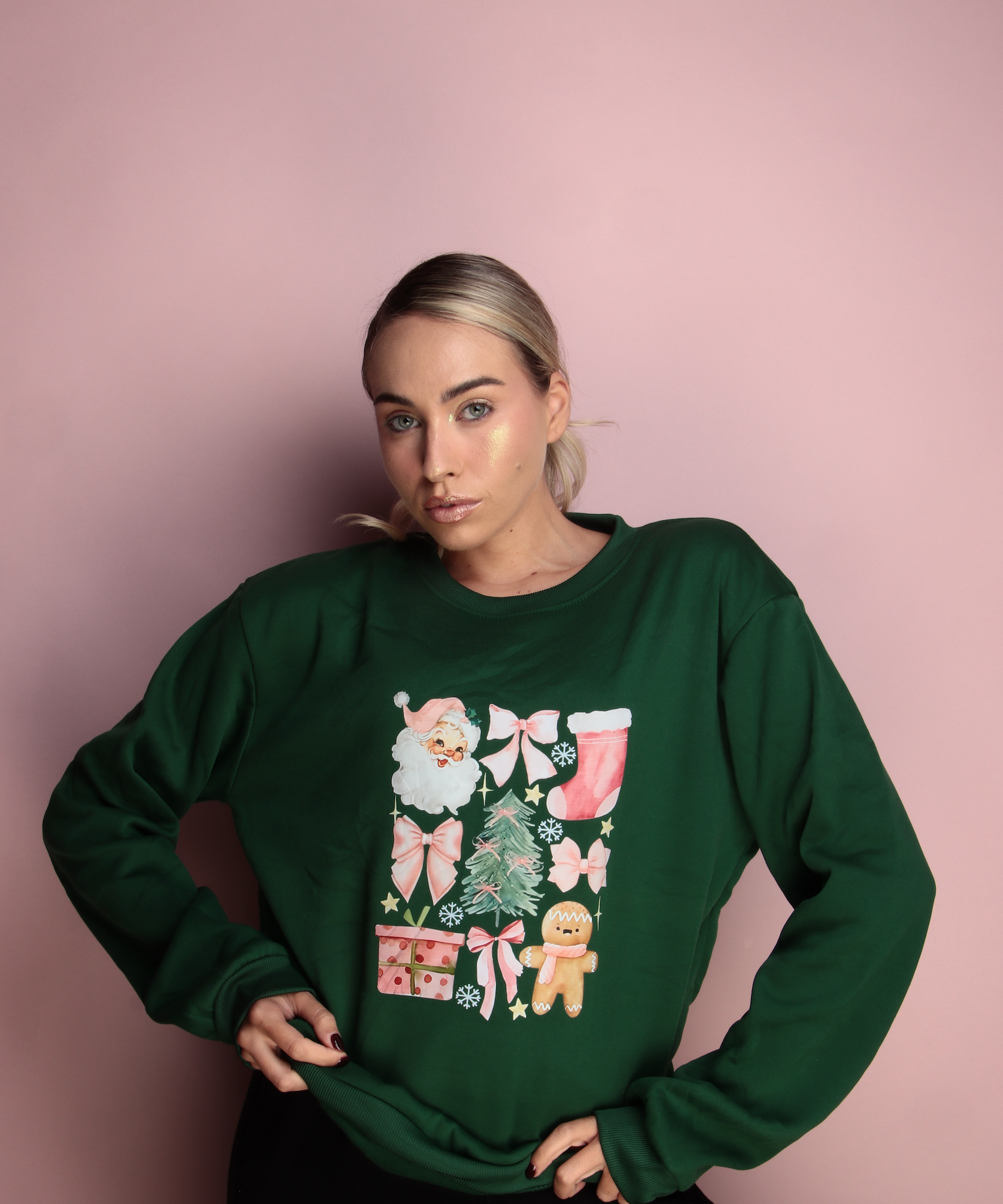 DEEP GREEN CHRISTMAS ΗΟΟDIE