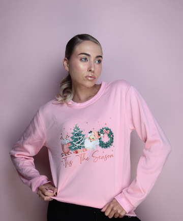 PINK CHRISTMAS HOODIE