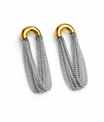 RAINBOW SILVER EARRINGS